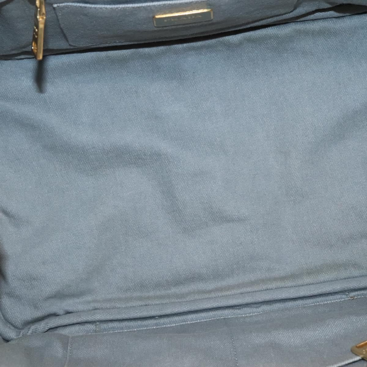 Prada Canapa Convertible Tote Canvas