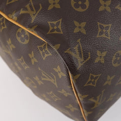 Louis Vuitton Sac Souple Handbag Monogram Canvas