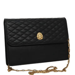 Celine Chain Shoulder Bag Leather