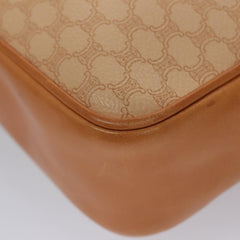 Celine Vintage Macadam Handbag Canvas and Leather