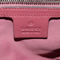 Gucci Buckle Backpack Blooms Print GG Coated Canvas