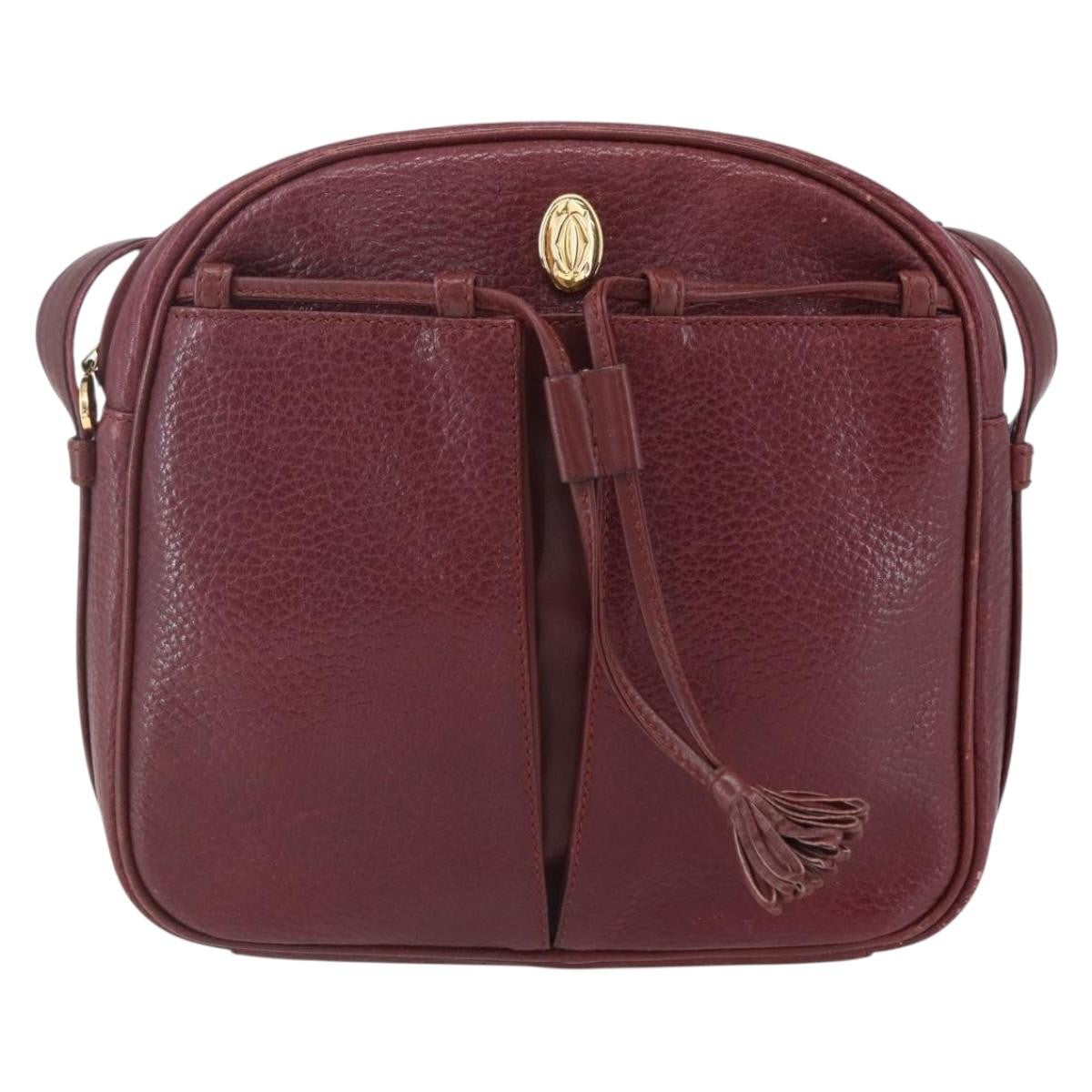 cartier Must de Cartier Shoulder Bag Leather