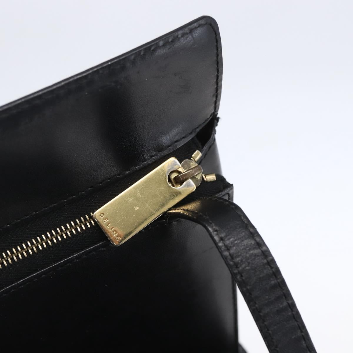 Celine Vintage Macadam Shoulder Bag Canvas