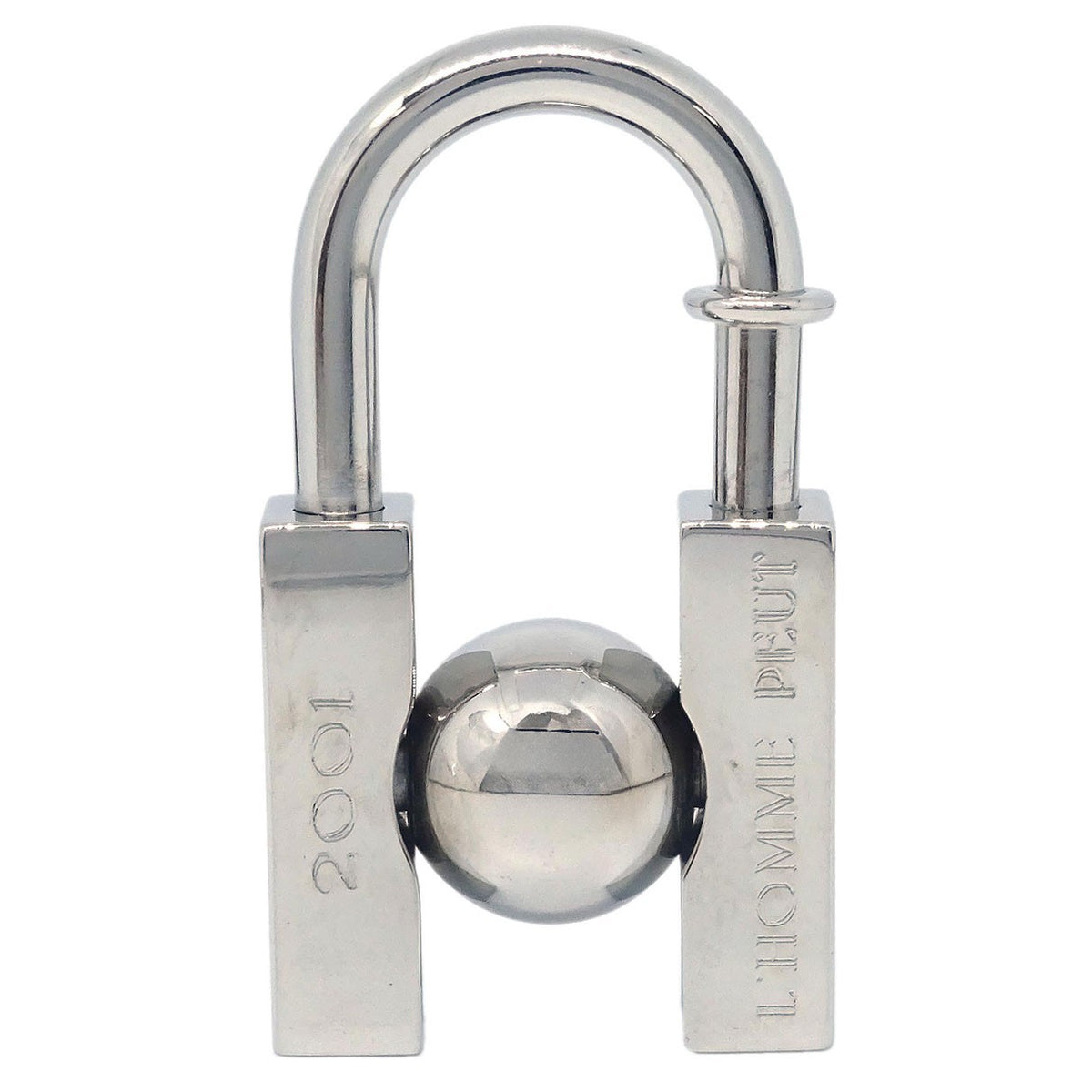 Hermes LHomme Peut Embellir La Terre Cadena Lock Charm Metal