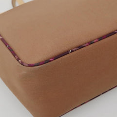 Burberry Nova Check Tote Leather