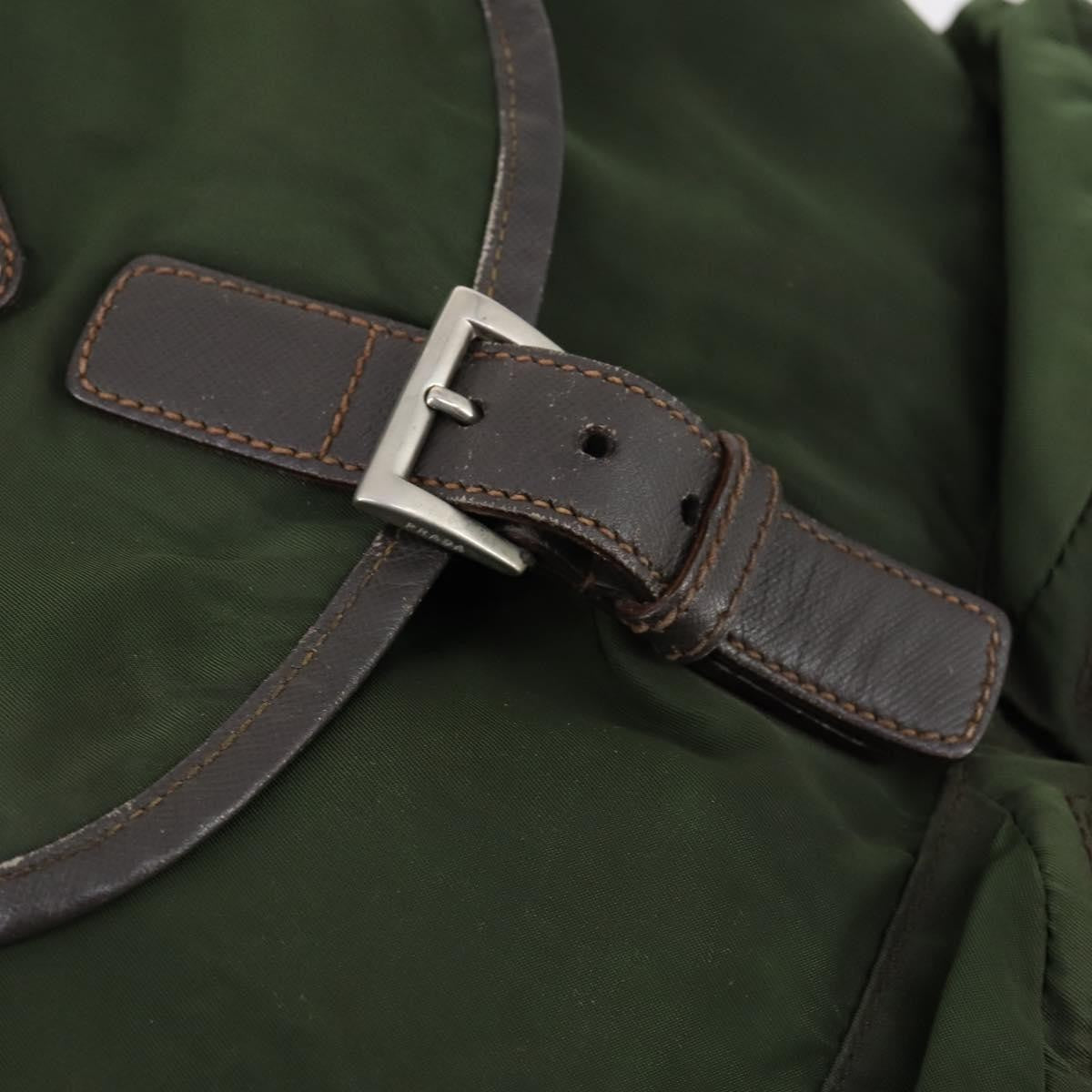 Prada Double Front Pocket Backpack Tessuto