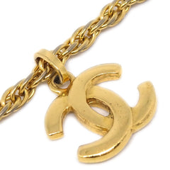 Chanel CC Pendant Necklace Metal