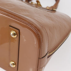Louis Vuitton Alma Handbag Patent Leather