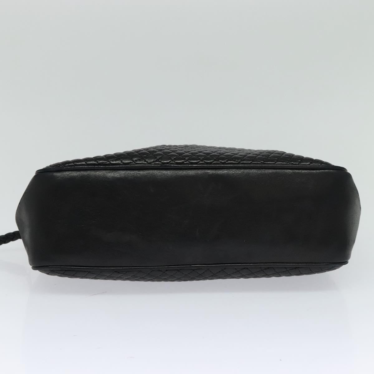 Bally Vintage Chain Shoulder Bag Quilted Leather