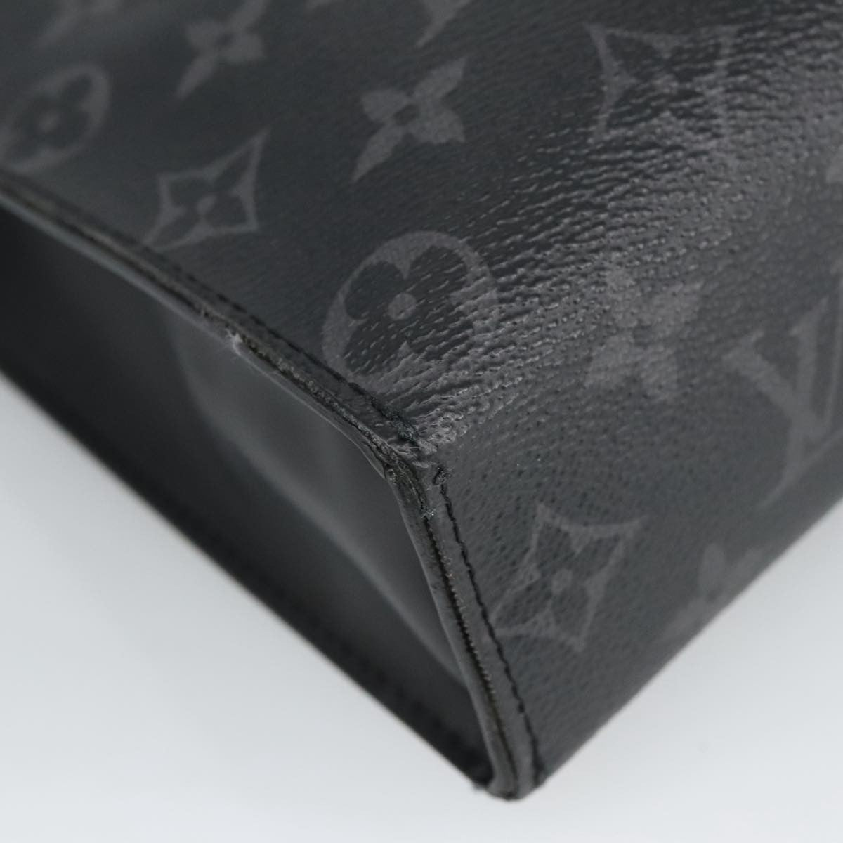 Louis Vuitton Pochette Voyage Monogram Eclipse Canvas