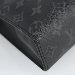 Louis Vuitton Pochette Voyage Monogram Eclipse Canvas
