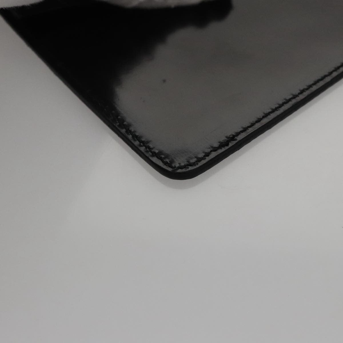 Salvatore Ferragamo Gancini Wristlet Clutch Leather