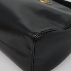 Celine Circle Logo Handbag Leather