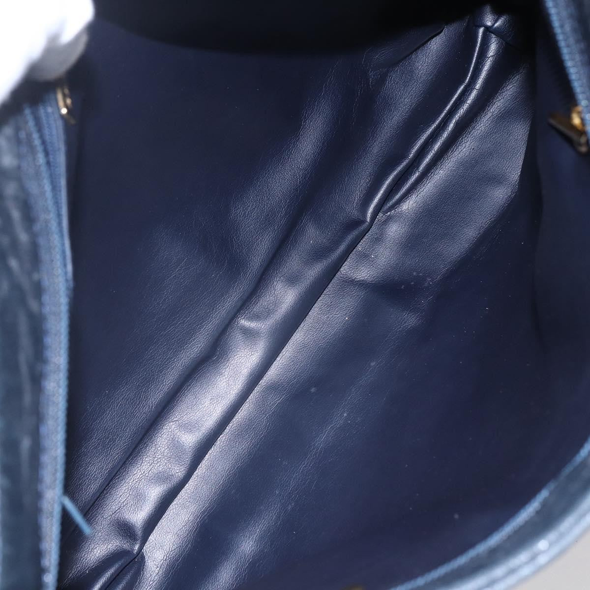 Bally Vintage Chain Shoulder Bag Quilted Leather