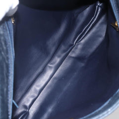 Bally Vintage Chain Shoulder Bag Quilted Leather