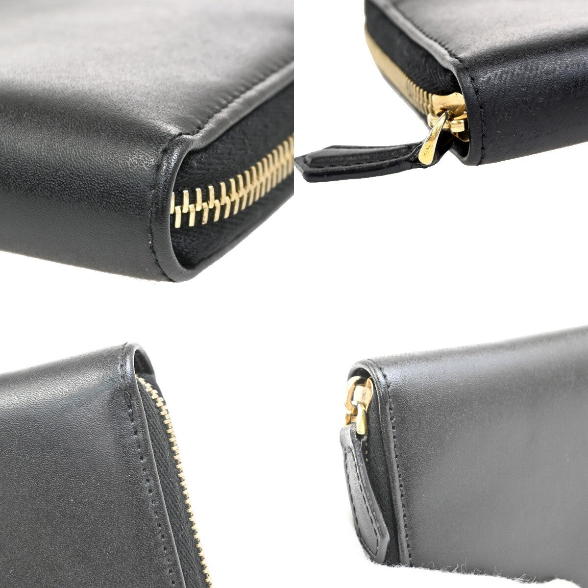 Fendi By The Way Zip Around Wallet Leather