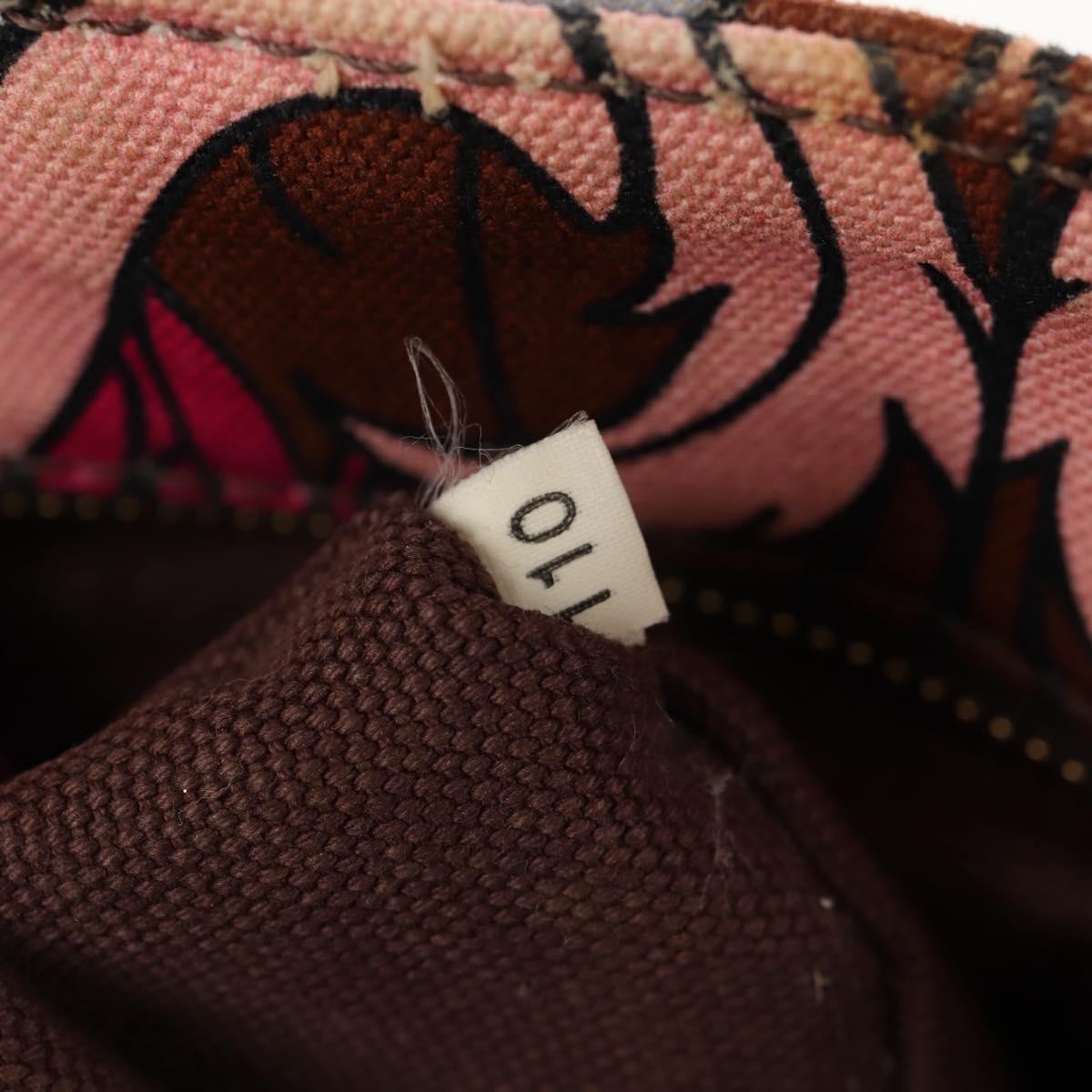 Prada Canapa Open Tote Canvas