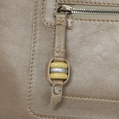 Celine Boogie Satchel Leather