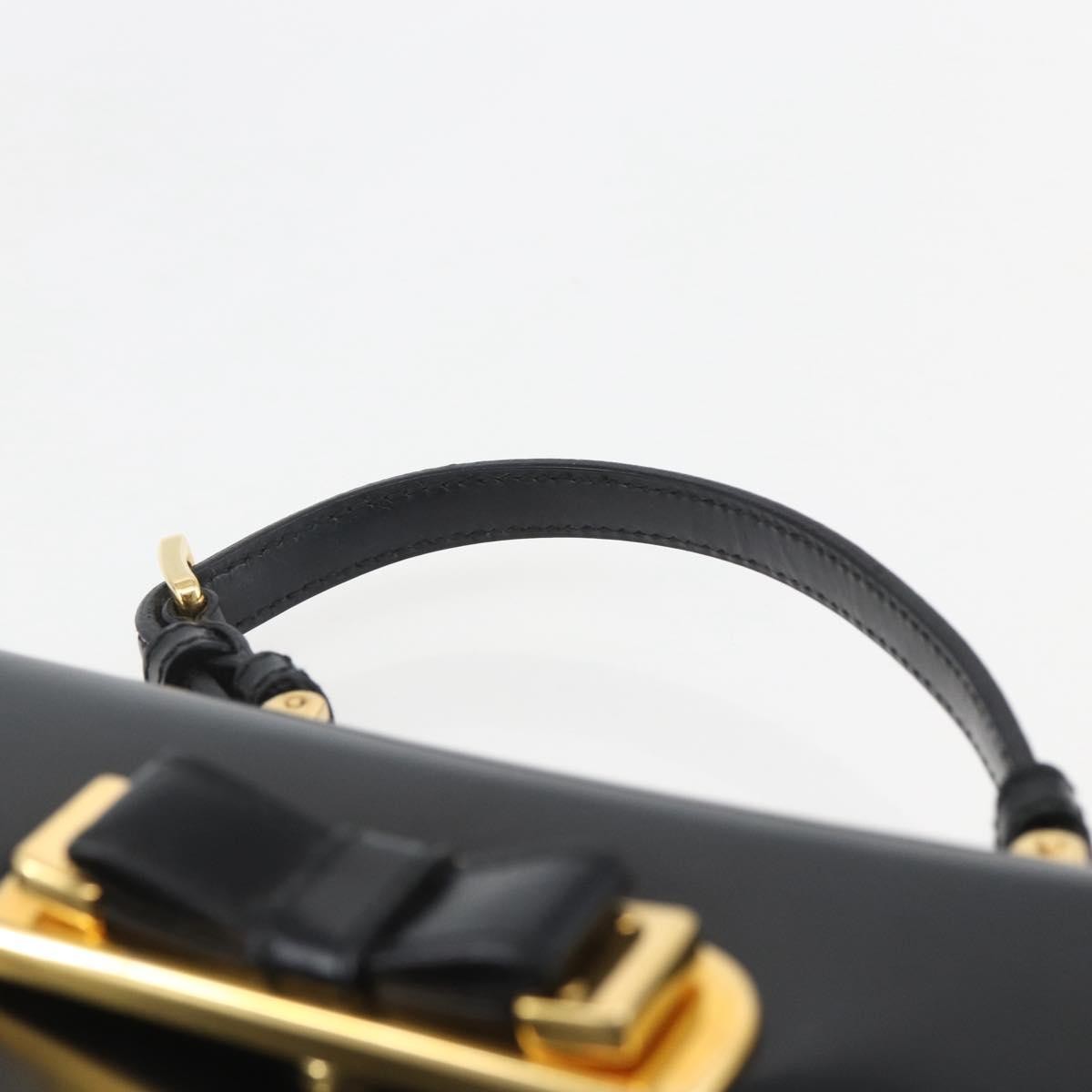 Prada Bow Top handle bag Leather