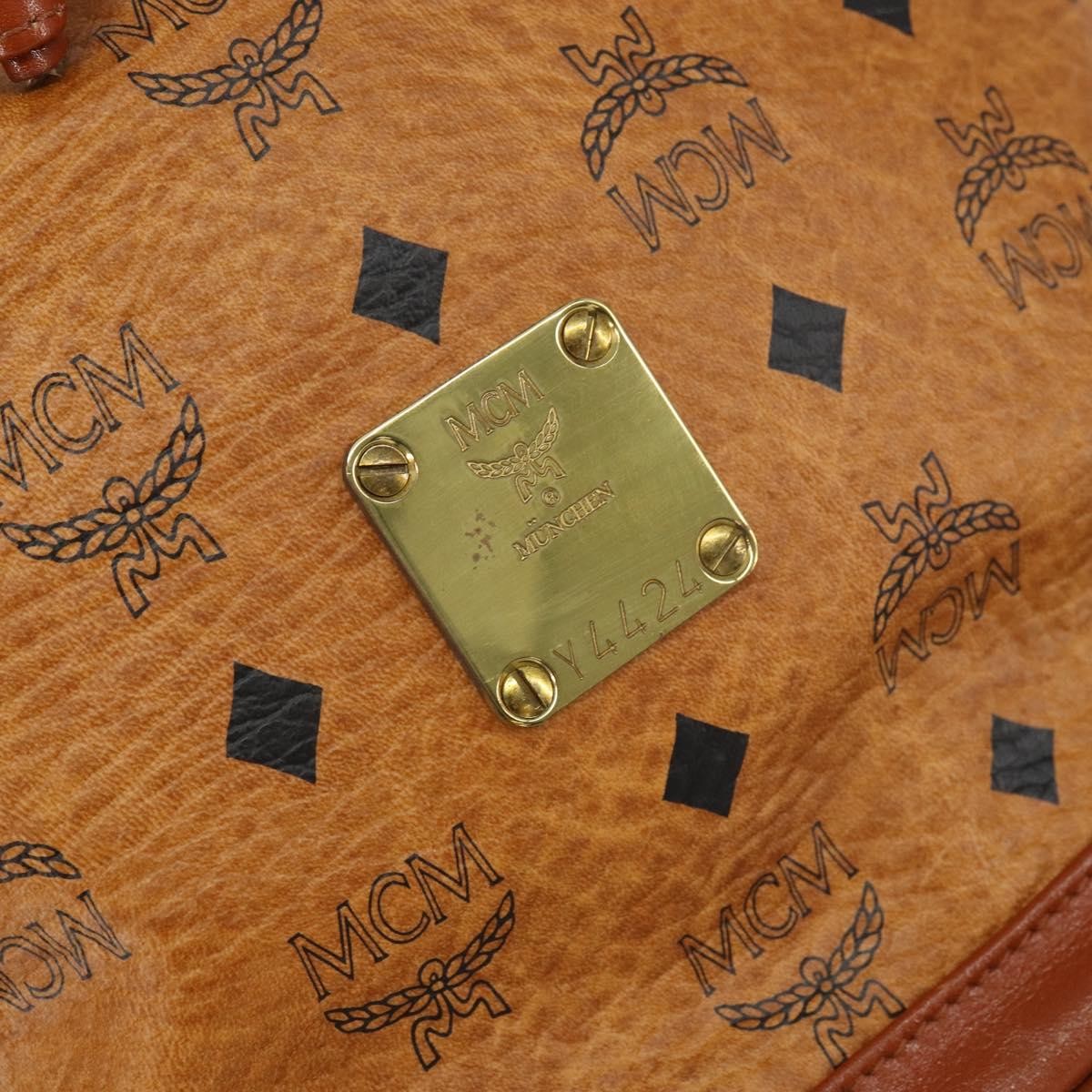 MCM Drawstring Shoulder Bag Leather