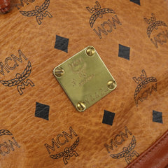 MCM Drawstring Shoulder Bag Leather