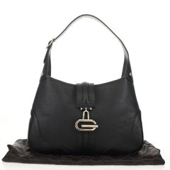 Gucci Jackie Web Junco Hobo GG Canvas and Leather