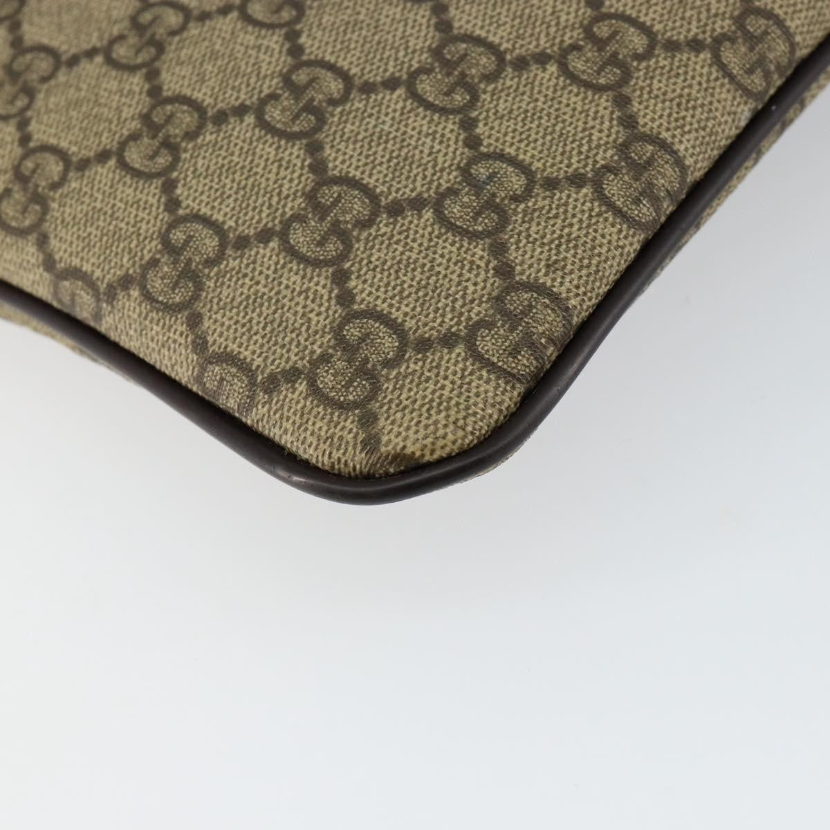 Gucci Flat Messenger Bag GG Canvas