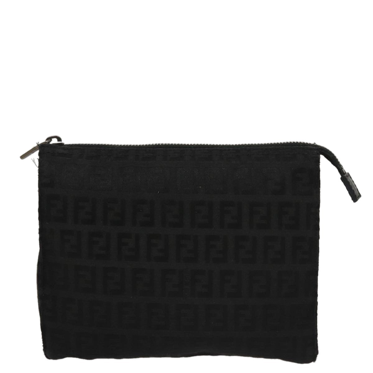 Fendi FF Logo Pouch Canvas