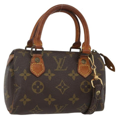 Louis Vuitton Speedy Mini HL Handbag Monogram Canvas