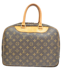 Louis Vuitton Deauville Handbag Monogram Canvas