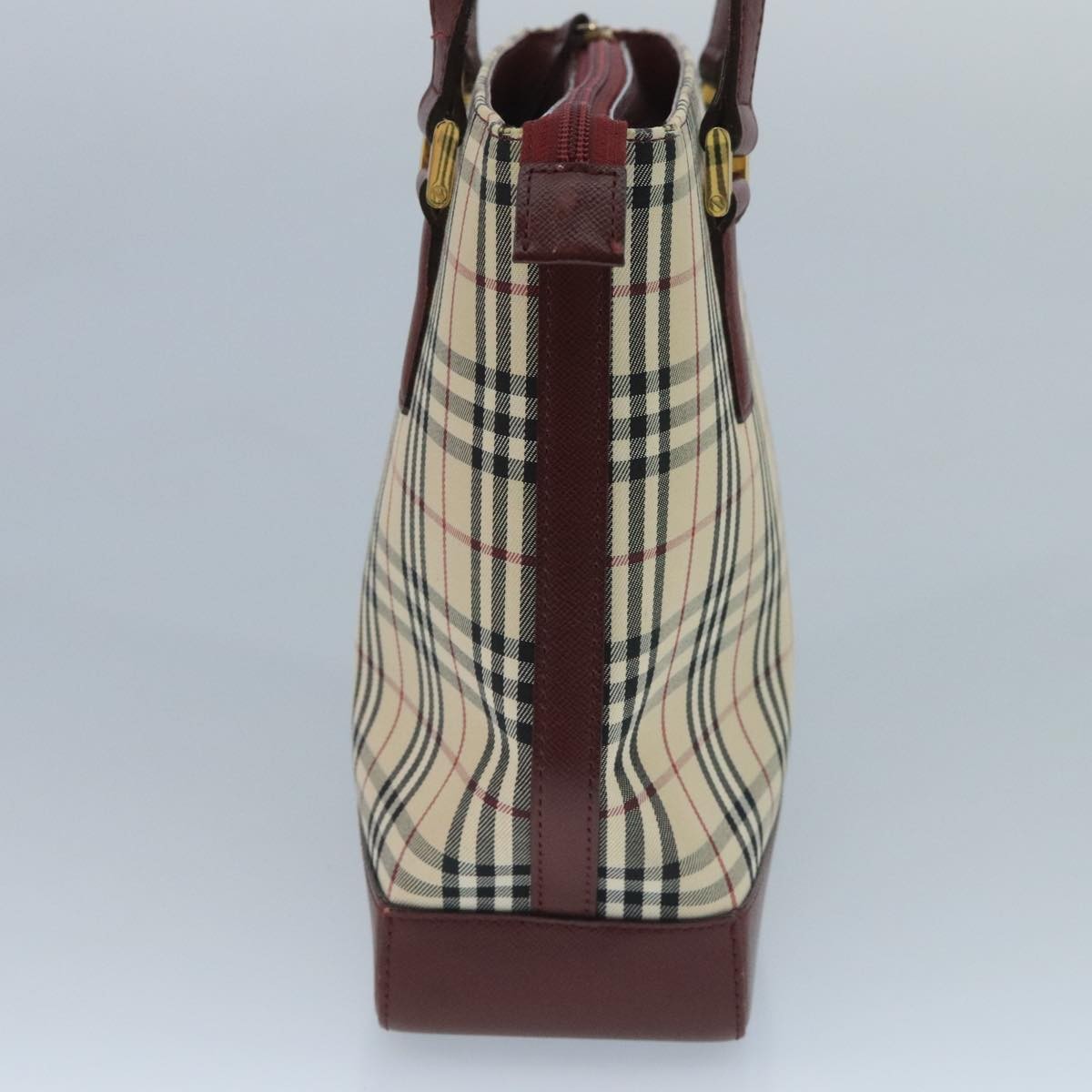 Burberry Nova Check Tote canvas check pattern