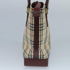 Burberry Nova Check Tote canvas check pattern