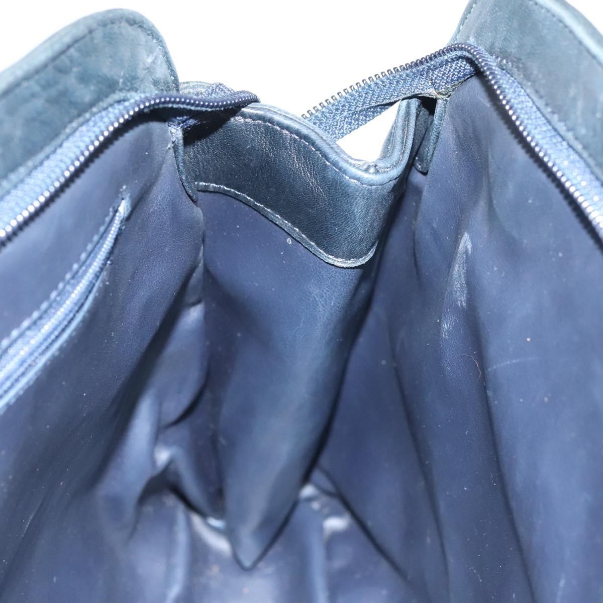 Bally Vintage Chain Shoulder Bag Quilted Leather