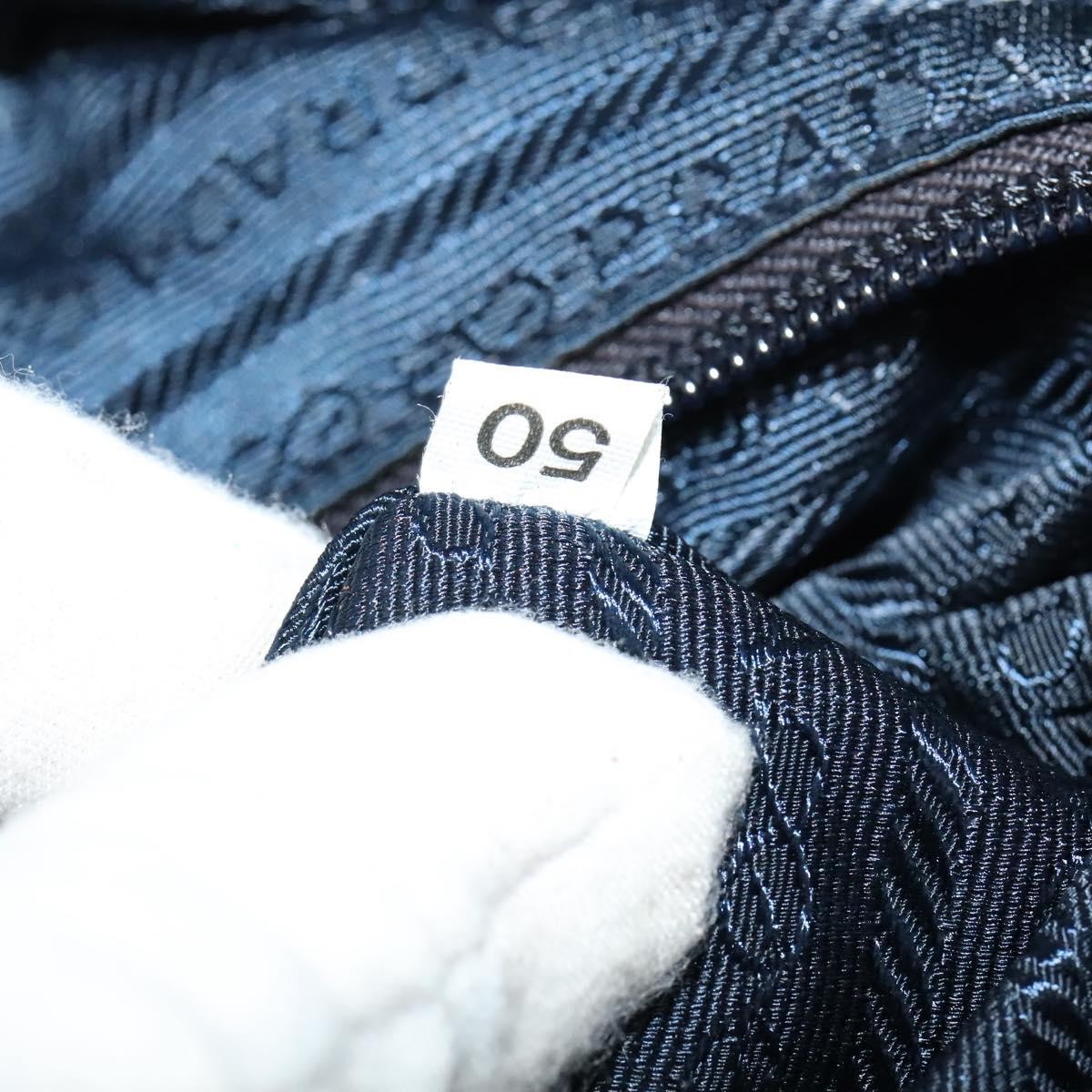 Prada Chain Shoulder Bag Quilted Tessuto