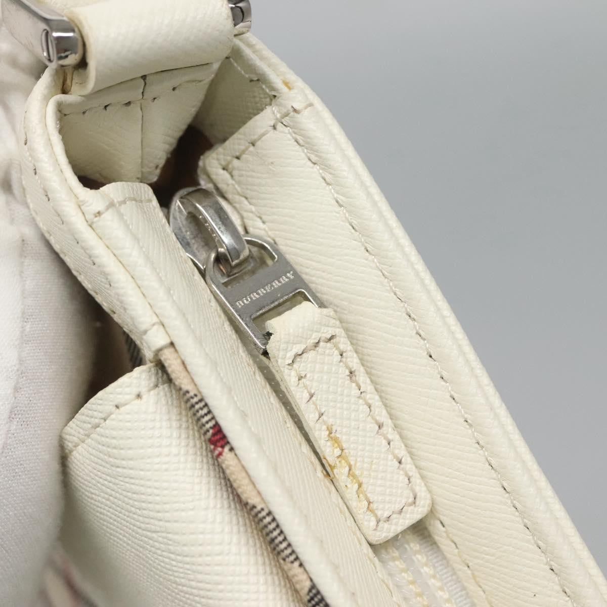 Burberry Zip Crossbody Bag Canvas