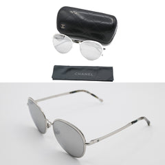 Chanel CHANEL Logo Sunglasses Eye Wear Plastic
