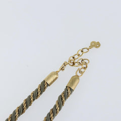 Christian Dior CD Logo necklace Metal