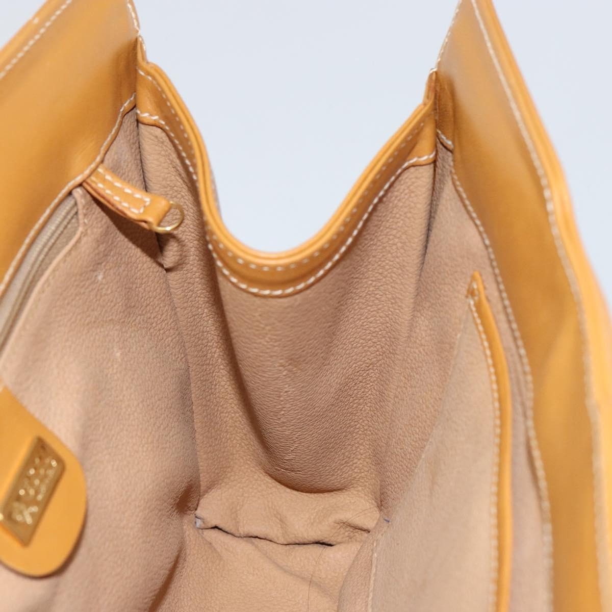 Gucci Vintage Shoulder Bag Canvas and Leather