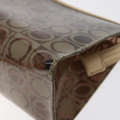 Salvatore Ferragamo Gancini Pouch Canvas