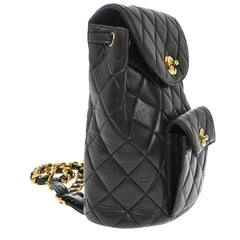Chanel Vintage CC Pocket Backpack Quilted Lambskin