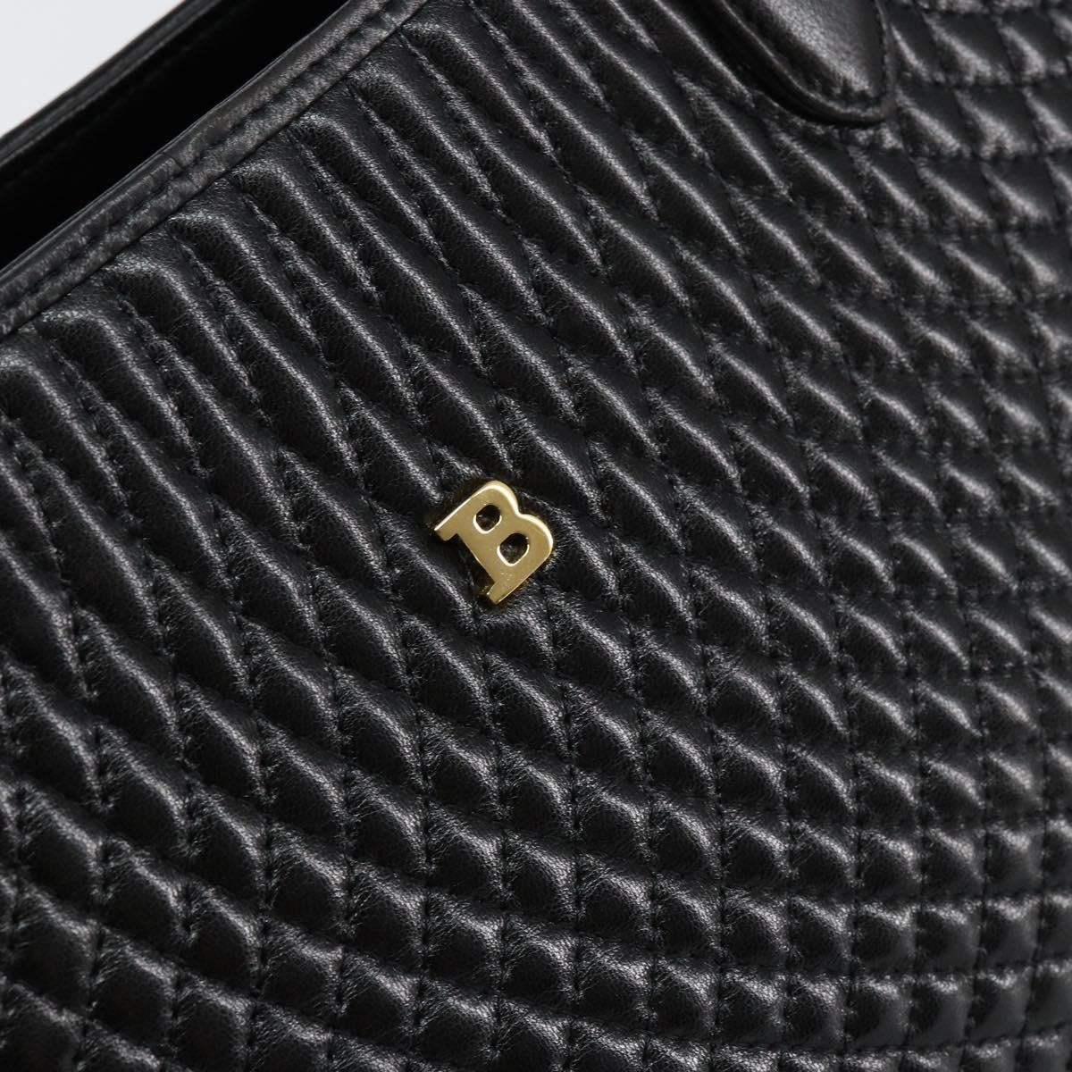 Bally Vintage Handbag Quilted Leather