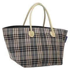 Burberry Nova Check Tote canvas check pattern
