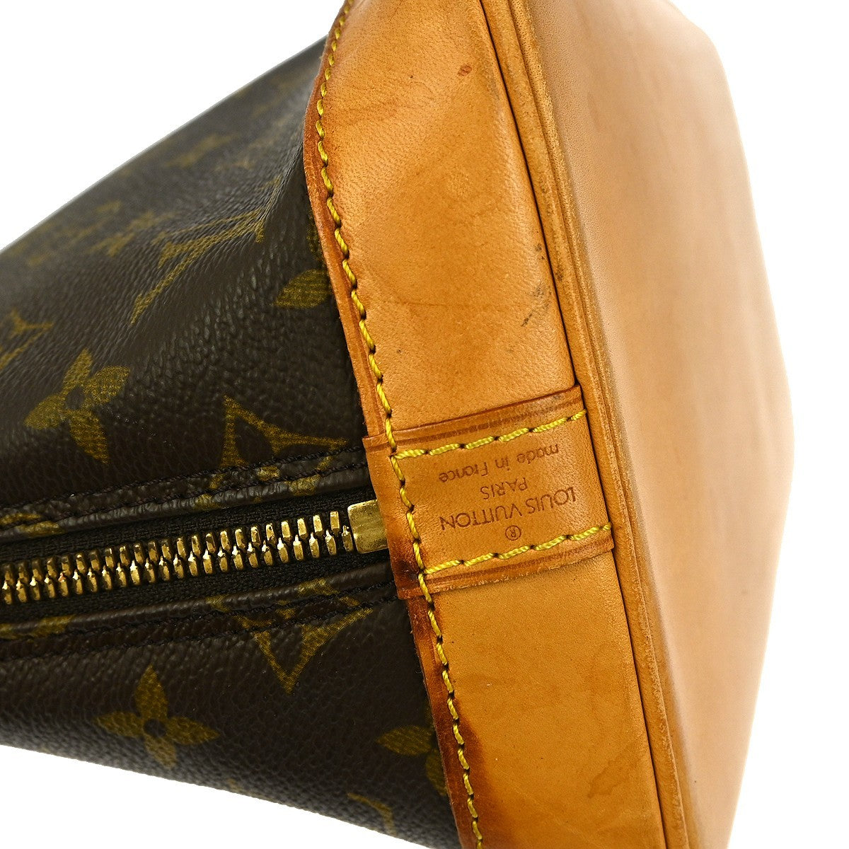 Louis Vuitton Alma Handbag Monogram Canvas