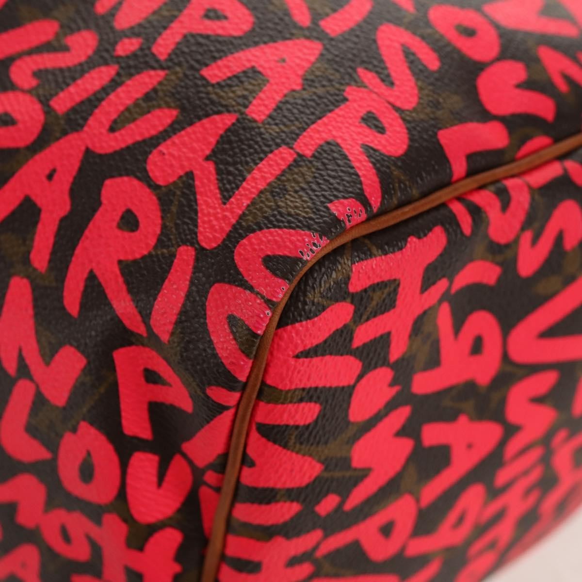 Louis Vuitton Speedy Handbag Limited Edition Monogram Graffiti