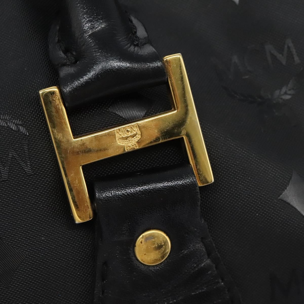 MCM Visetos logogramme Handbag Canvas and Leather