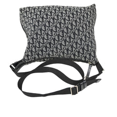 Christian Dior Vintage Trotter Messenger Bag Diorissimo Canvas