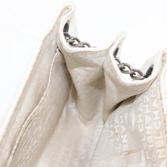 Chanel Accordion Push Lock Flap Bag Quilted Caviar