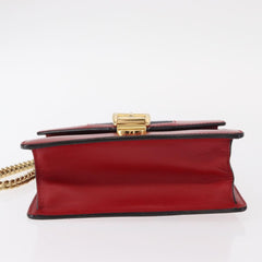 Gucci Sylvie Chain Shoulder Bag Leather