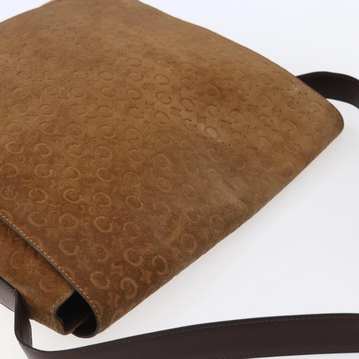 Celine C Macadam Shoulder bag Suede