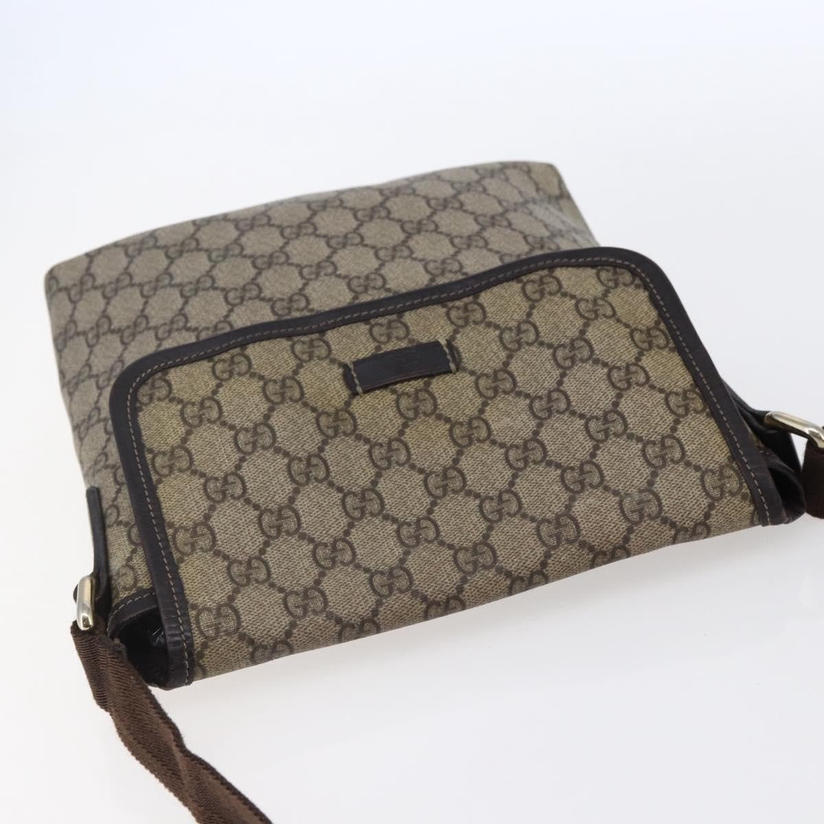 Gucci Flap Messenger GG Coated Canvas